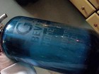 Vintage  Blue Selter Bottle  W   J Beverages Of New York  26oz  Decorative
