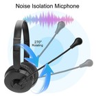 Us Trucker Headset Wireless Bluetooth 5 0 Noise Cancelling Mic For Phones Pc