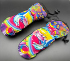 Lisa Frank Snowboard Gloves Celtek Bitten  Lil Mitten Dolphins Storm Dry Youth M
