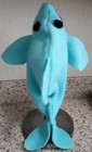 Baby Einstein Handmade Light Blue Dolphin Hand Puppet  Kids  Aquatic  Fun  Cute 