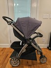 Chicco Bravo Single Baby Stroller Gray And Black With Hood canopy