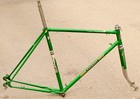 Peugeot Uo8 Frameset Vintage Bike France 55cm Lugged Steel Frame Fork 1970s Uo-8