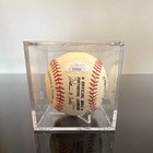 Willie Mays - Signed autographed National League Baseball Jsa Coa Signed 1989-91