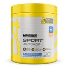 Pre Workout Powder - 135mg Caffeine  Blue Raspberry Flavor  30 Servings  Energy