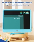 12 Inch Lcd Writing Tablet For 3 Year Olds - Electronic Drawing Pad And Doodle B