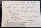 Roger Staubach Hand Written Letter     Cowboys Great     Steve Grad Authentication