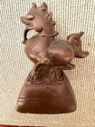 Antique Burmese Bronze Opium Weights Mythical Beast Set Of 5 Weighs 1 3lbs 