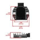 Regulator Rectifier For Suzuki Lt-a400f Lta400f Eiger 400 2x4 4x4 Auto 2002-2007