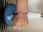 Sleek Pure Copper Magnetic Bracelet Women Arthritis Pain Balance Energy Calm Joy