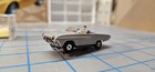Rare Gray Vintage Aurora T-jet 1963 Thunderbird Roadster Ho Slot Car  Running