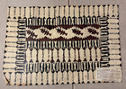 Pair Of 2 Vintage Fijian Masi Tapa Bark Cloth Art - Authentic Hawaii Import