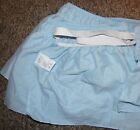 Wrap Around Bed Skirt 14  Drop - Easy Fit Elastic Wrap - Size Queen king - Blue