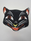 New Raz Halloween Scaredy Cat Pillow 14  Retro Look Mwt 4419381 Free Shipping