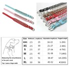 Spiked Studded Dog Collar Rivet Adjustable Pu Leather Pet Xs S M L Xl 8 Color