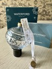        Waterford Crystal 2025 Bauble Snowflake Winter  Wonders Blue Ornament -   Nib