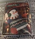 Bucilla Holiday Felt Applique Christmas Stocking Kit Snowman 18 Inch Brand New