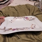 Marx And Guntherz Carlsbad  1542 Floral Oblong Serving Dish