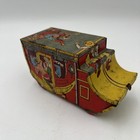 Vintage 1950   s Tin Litho Stage Coach Body Only U s  Metal Toy Mfg  Co Made In Us