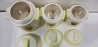 Rare Milk Jug Canister Cookie Jar Set Vintage Farmhouse Atlantic Mold   Mccoy  