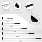 4 Pack Different Back Scratcher Portable Telescoping Rubber Handles  Extendable