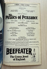 The Pirates Of Penzance Playbill June 1981 Kevin Kline Uris Theatre Broadway