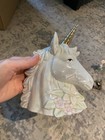Lot Of 5 Vintage Ceramic Unicorn Figurines 1980   s