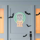Led Neon Skeleton Sign Halloween Silhouette Light - Hyde And Eek  Boutique