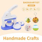Button Maker Machine Multiple Sizes Pin Kit 1 37 2 16 Inch Badge Press
