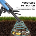 Metal Detector 30m Depth Metal Pinpointer 1200m Range Gold Silver Detector