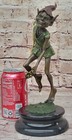 Signed Original Juno Bronze Leprechaun Hand Made Sculpture Classic Artwork Decor