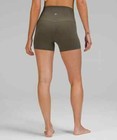 Lululemon Align Highrise Shorts 4  Army Green Multiple Sizes New