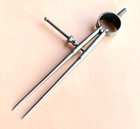 Brown   Sharpe Mfg  Co  No 800 Divider W round Legs  6 0    Size   Capacity           