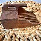 Primitive   cranberry Scoop Handmade Antique Wooden Berry Harvesting Tool