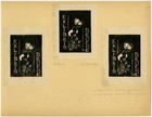 15 Antique Print-bookplate-ex Libris-woodcut-modern-zeeland-kasteel-1938-1942