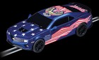 Carrera Go    Chevrolet Camaro Stars  n Stripes Slot Car 1 43 Scale - 64290