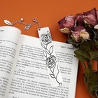 Kizosa Metal Bookmark Gifts For Women Men book Marks Reading bible Silver 