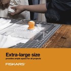Self-healing Double-sided Cutting Mat 24 X 36 Gray White For Sewing Craft