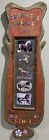 Vintage Denny   Rd Lewis Carved Wooden Sign Carousel Horse Advertising Folk Art