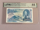Seychelles 10 Rupees P-15a 1968  Pmg 64
