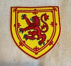 Scotland Patch Embroidered Coat Of Arms Emblem Lion Rampant Scottish Flag Shield