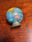 Vtg 1920 s 30 s Tin Litho Metal World Globe Pencil Sharpener 2  Made In Germany