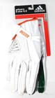 Adidas 5-star 7 0 Miami Hurricanes Receiver Football Gloves White Size 3xl