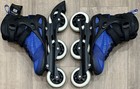 Rollerblades Women Size 9 Macroblade 100 3wd Violet Blue cool Grey Inline Skates