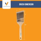 12-pack - 3  Angle Brushes For All Latex And Oil Paints   Stains