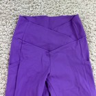 Balera Dancewear Leggings Youth Girls Size Ic 7 8 Purple Crossover 
