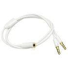 3 5mm Headphone Audio Splitter 1 Female To 2 Male Trs Y 3 5mm Splitter Cable