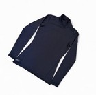 Under Armour Coldgear Men   s Compression Mock Neck Long Sleeve Shirt Navy M