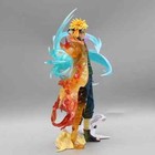 26cm Naruto Minato Namikaze Led Rasengan Pvc Statue Anime Action Figure