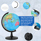 13   World Earth Globe W  Stand Gift Ocean Rotating World Map Desktop Geography