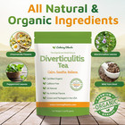 Diverticulitis Tea   Organic Loose Leaf Tea  Caffeine Free   36 Cups   Made I   